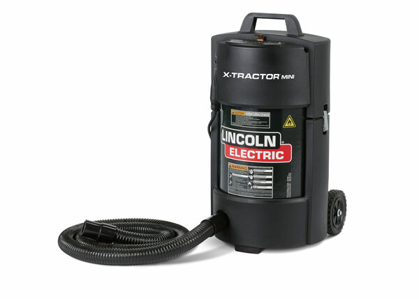 Industrial fume extractor for weld fumes